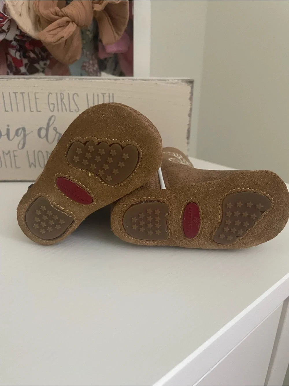 Toddler Brown Embroidered Western Boots